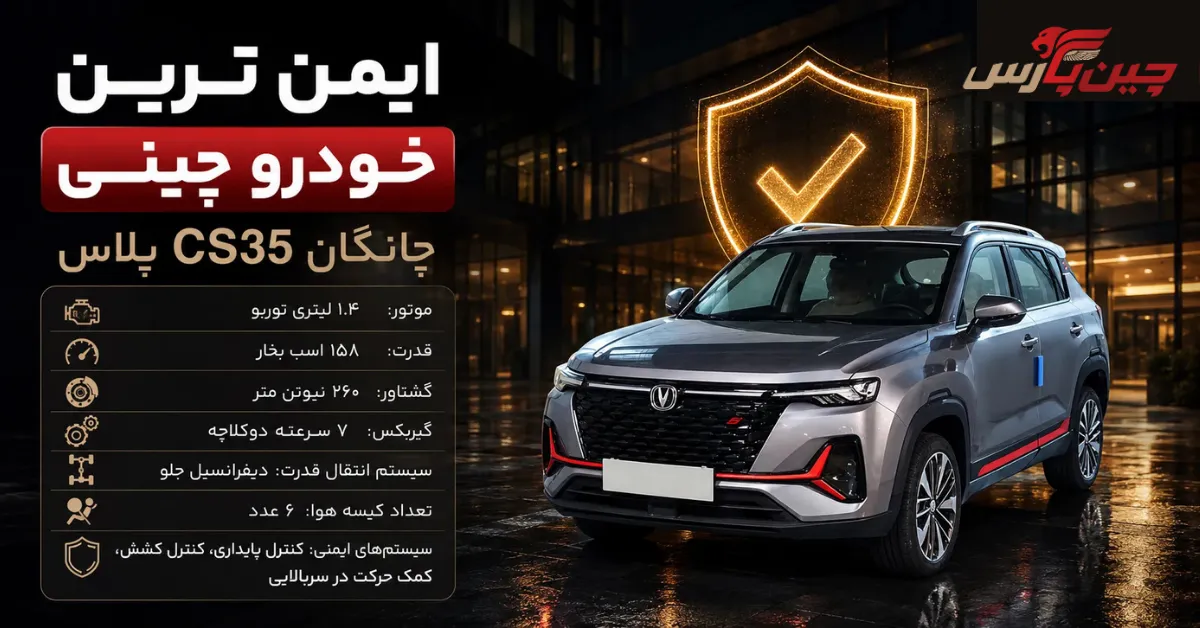 مشخصات فنی چانگان CS35 پلاس